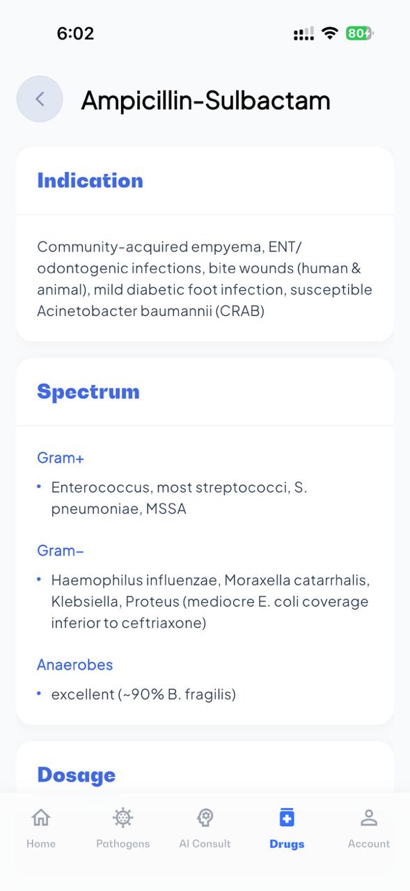 BugBuster app demo screen 8